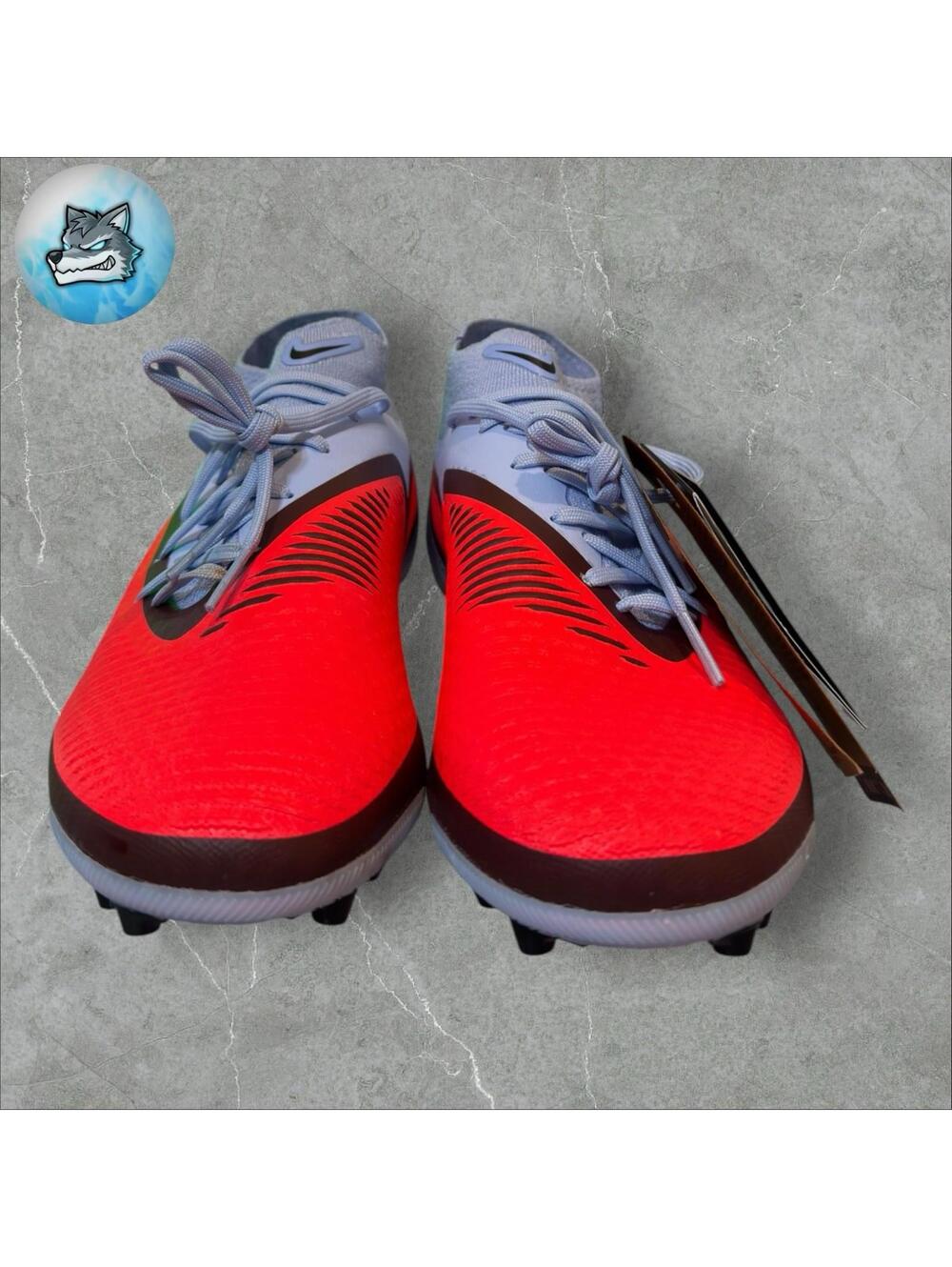Men's Nike Phantom 6 High AC AD AG Crimson Soccer Cleats HQ2281-400 Size 7.5 - Picture 5 of 5
